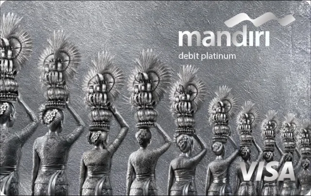 Bank Mandiri · Mandiri Debit Visa Platinum New Design