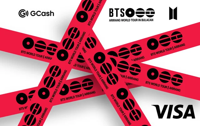 BTS WORLD TOUR 'ARIRANG' GCash Visa Card