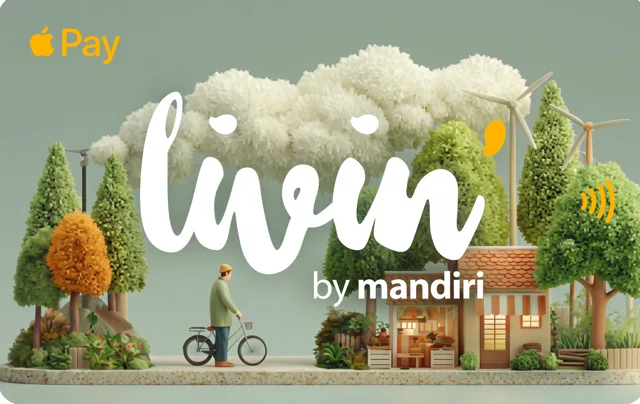 Bank Mandiri · Apple Pay #189 Livin