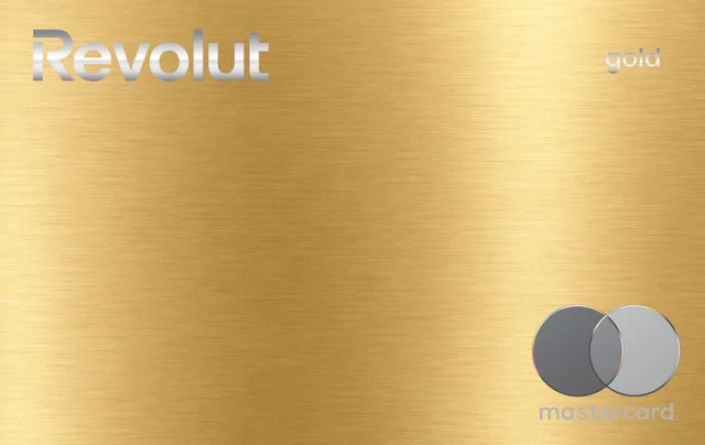 Revolut gold metal
