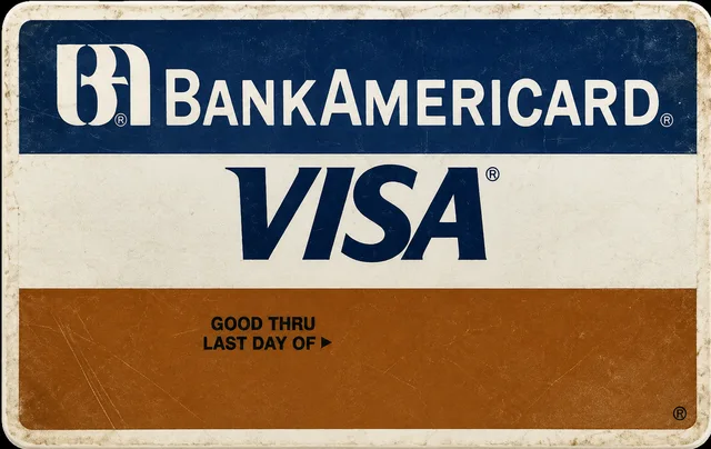 Bank of America Retro Classic Visa Card
