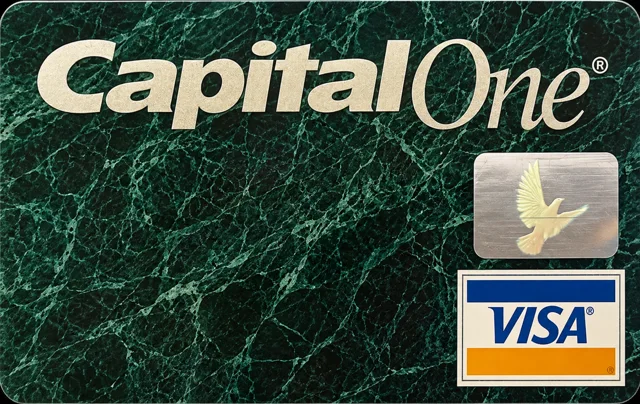 Capital One 2000s Retro Credit Card