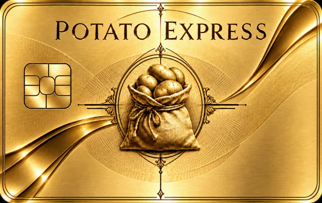 Gold POTATO EXPRESS