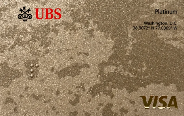 UBS Gilded Stardust · Visa Platinum