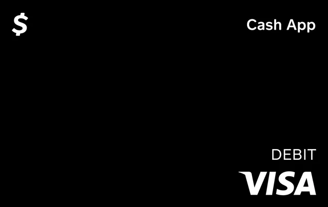 Cash App Card (Black)