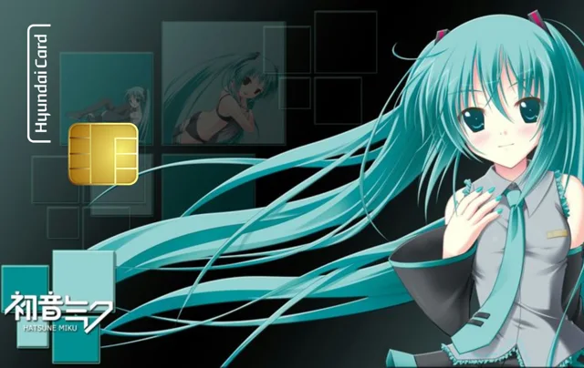 hyundai card hatsune miku