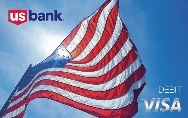 U.S. Bank Debit Card (US Flag)