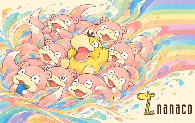 nanaco · ヤドン×コダック