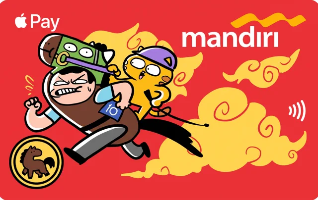Bank Mandiri · Apple Pay #200 Shio Kuda