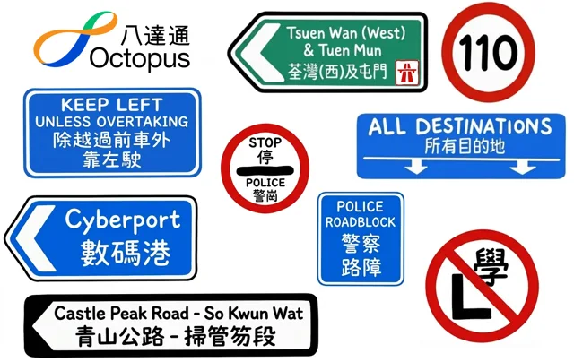 Octopus · HK Road Sign