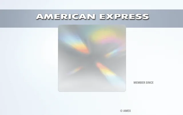 American Express EveryDay Credit Card (Old Design)