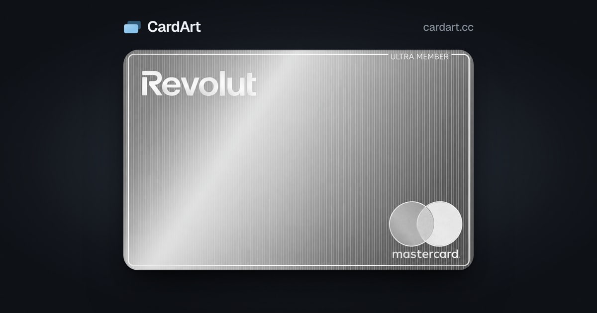 Apple Wallet card art: Debit or Credit Card · Revolut · CardArt