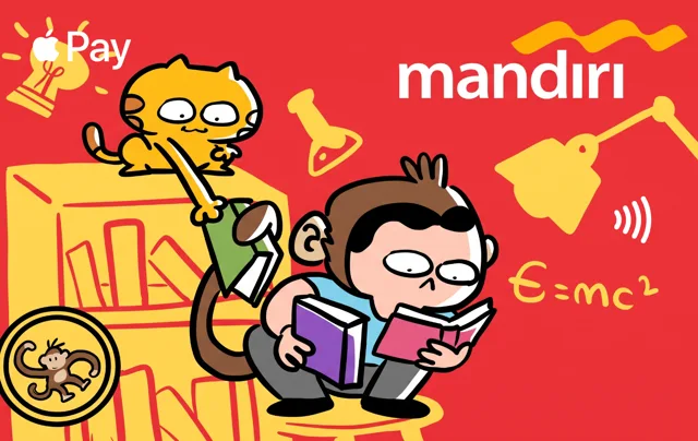 Bank Mandiri · Apple Pay #197 Shio Monyet