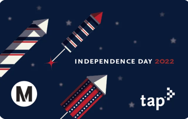 独立日（美国洛杉矶）TAP交通卡