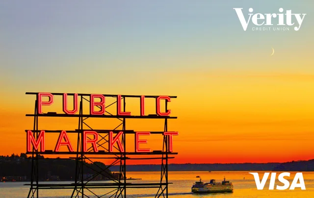 Verity Credit Union Debit Card (Pike Place Market)