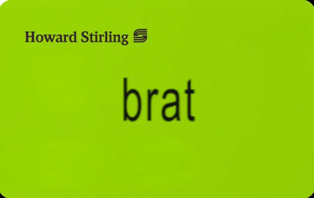 Howard Stirling · brat card
