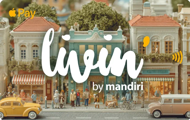 Bank Mandiri · Apple Pay #190 Livin