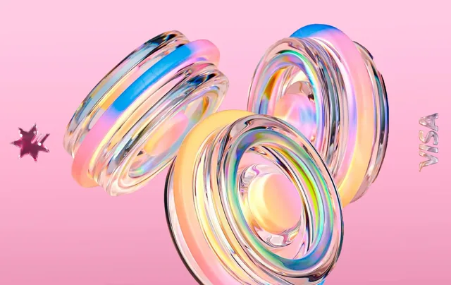 National Australia Bank (NAB) · Liquid Glass Donuts