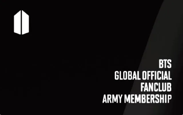 BTS ARMY Membership Card