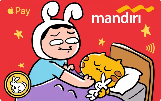 Bank Mandiri · Apple Pay #195 Shio Kelinci