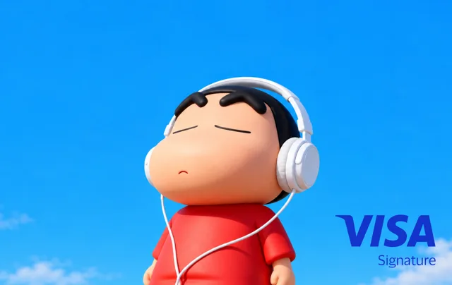 Shin Chan 蜡笔小新 Visa