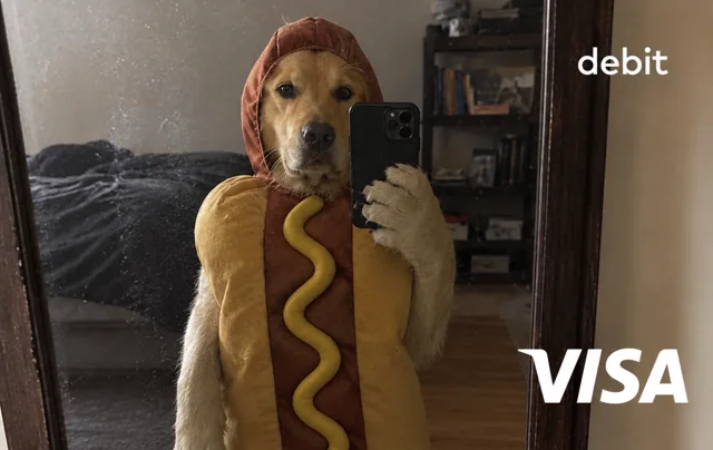 Dog Visa Card