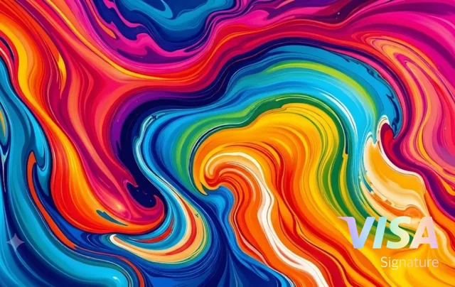 Colorful Rainbow Swirl