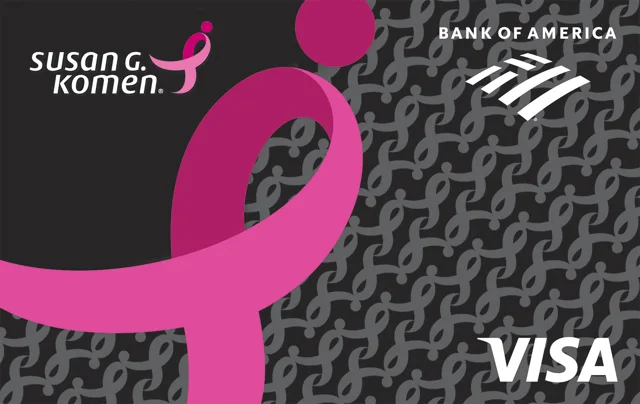 Bank of America Cash Rewards Visa (Susan G. Komen)