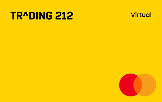 Trading 212 Virtual Card (Yellow)