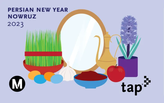 波斯新年（美国洛杉矶）TAP交通卡