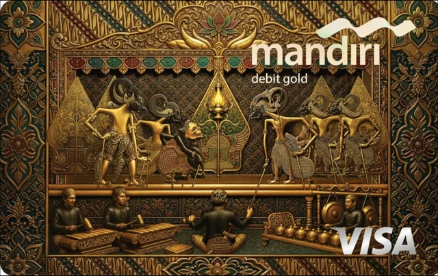 Bank Mandiri · Mandiri Debit Visa Gold New Design