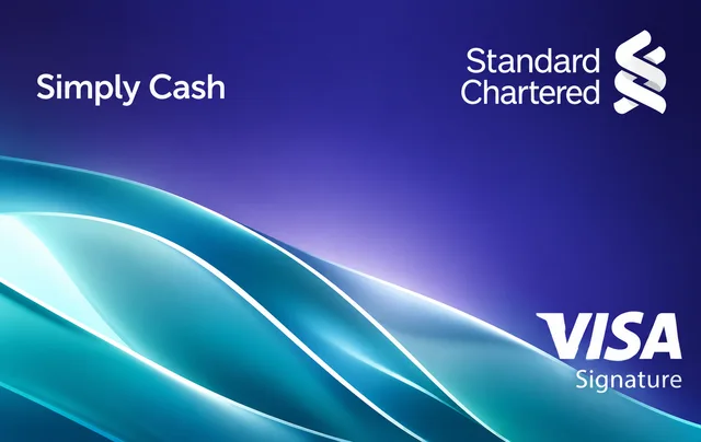 Standard Chartered Simply Cash Visa Signature