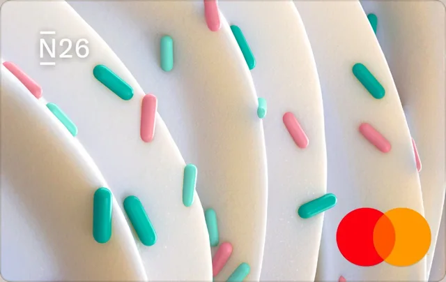 N26 Vibes Vanilla 万事达借记卡