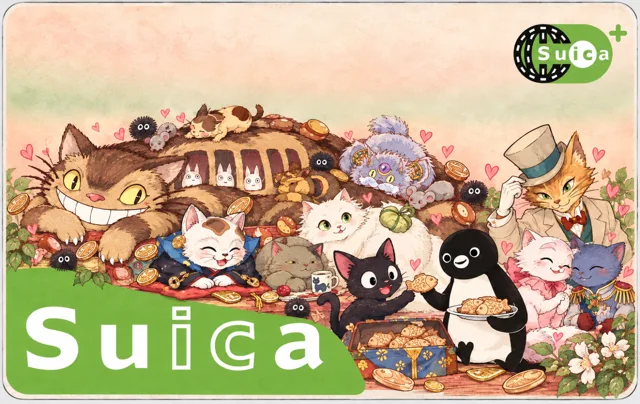 Suica · ghibli cats