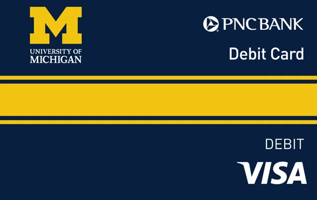 PNC University of Michigan Debit Card