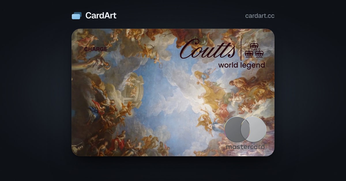 Elmo Maybe Coutts Silk Charge Card (Updated 2026 Design) — Coutts & Co card art ...