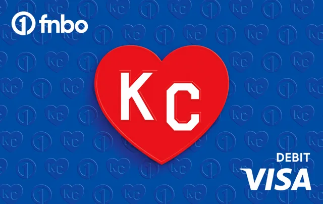 FNBO Visa Debit — Heart KC