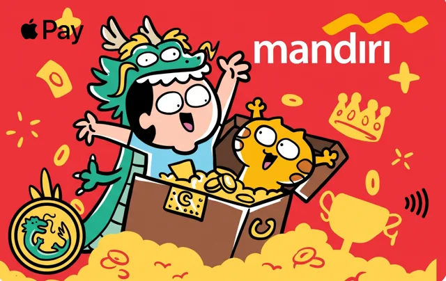 Bank Mandiri · Apple Pay #198 Shio Naga