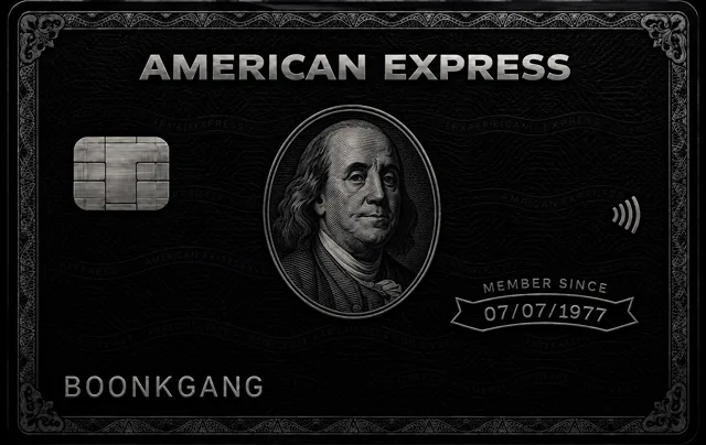 Revolut · inspired by american express card