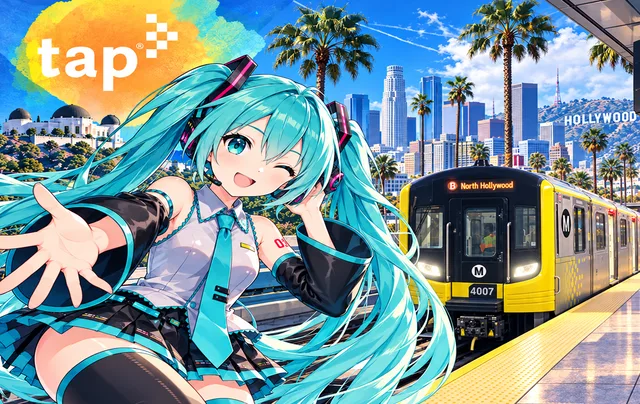 TAP card × miku (Greater Los Angeles Area)
