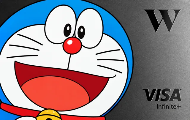 Wealthsimple VISA Infinite + Doraemon