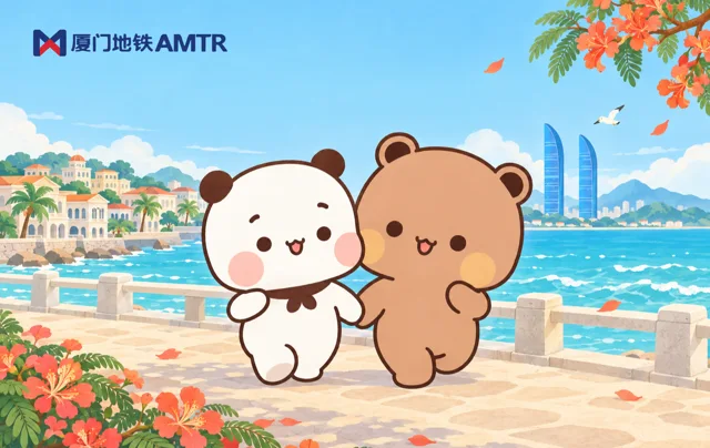 Xiamen e-Tong Card · 一二布布_厦门_海风漫步