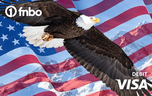 FNBO Visa Debit — Patriotic