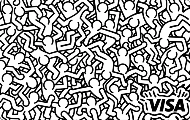 Keith Haring x Visa