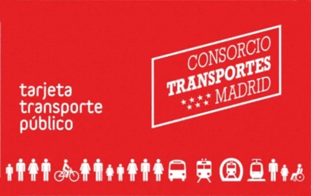 tarjeta transporte publico Madrid